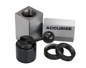 2250-2080 Accusize Co. Ltd. Collet Block Chucks For 5c Round Hex Or Square Collets