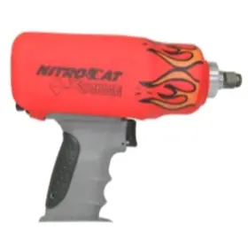 1200-kbr Aircat Nitrocat Red Flame Impact Protective Boot For 1200-k 1200kbr
