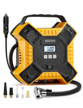 Astroai ‎ ‎ Acacjy21dcye Tire Inflator Portableair Compressor 160psi 12v Dc No Ac 10ft Cord