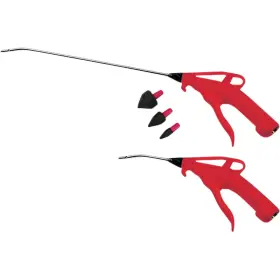 Atd Tools 8738 2 Pc. 4 Inch And 13 Pistol-grip Air Blow Gun Set With Rubber Tips Count Atd-8738