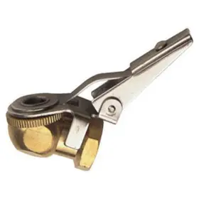 Ate-93350 Ate Locking Air Brass Tire Chuck Coupler Filler Tool With Clip Lock On Tirechuck