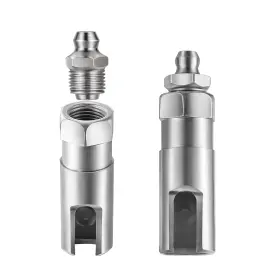Fl202405-xdpt Ativere Grease Gun Push On Coupler With 1/8 Inch Npt Threads Match