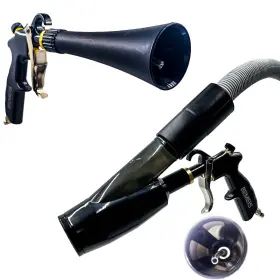 Bemeis 763351124114 Air Blow Gun &vacunm With Brass Adjustable Flow Nozzle Cleaning Q