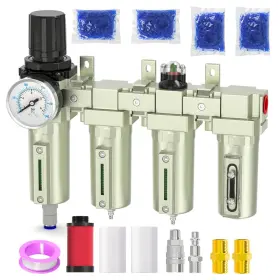 Ep-052 Bogerdack Industrial Grade 4-stage Air Drying System 3/4 Inch Npt With Auto Drain Desicca