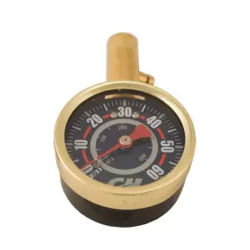 Da552400 Campbell Hausfeld Tire Gauge 0-60 Psi Shrader Design With Bleeder Valve Easy To Read Analog Dial