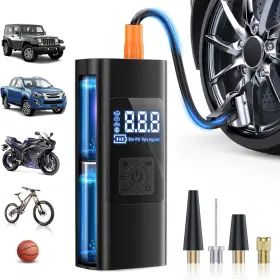 Tcap007 Chaoteng Tire Inflator Portable Air Compressor - Pump For Car Tires 150psi Cordles