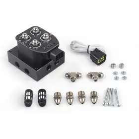 Smv-01-lzq Cnwzymx 12v Air Ride Suspension 4-valve Manifold - 1/4 Npt With