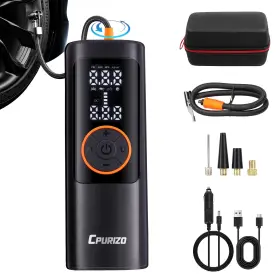 Mu-004 Cpurizo 7x Faster Tire Inflator Portable Air Compressor 15000mah And 150psi Digital Ca