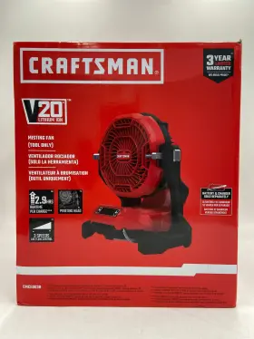 Cmce003b Craftsman New 20v Max 3-setting Misting Fan Tool Only