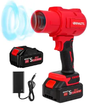320000rpm Denaztl Bfq01 Cordless Leaf Blower- Handheld 21v 4.0ah Bat... Fast Ship