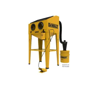 Dxcm009-0370 Dewalt Abrasive Blast Cabinet Max Psi 125 20 Scfm 90 20-cfm- No Ship Ca