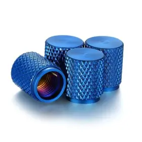7855bu Divoti Inc. Custom Engraved Precision Cnc Machined Stainless Steel Extended Pvd Blue