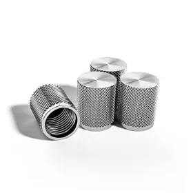 Divoti Inc. 850036206248 Precision Cnc Machined Steel Tire Air Valve Caps Wheel Tyre Stem Stainless