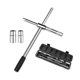 Donext 324657373258 Extended Lug Wrench 4 Way Tire Iron For Car Nut Removal Tool Wit