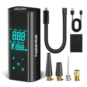 Fad-15959 Fadakwalt Tire Inflator Portable Air Compressor 150 Psi Pump For Car Tires With Di