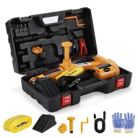 Tyt-03ny Feanisifei Electric Car Jack Kit 3 Ton 12v Automatic Scissor Lift Protable Floor Ja