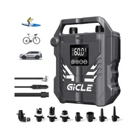 Gicle 763552079008 Electric Air Pump For Inflatable Paddle Board 60psi High Pressure Sup Pum