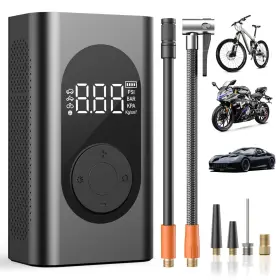 C450-3 Gloryes Portable Air Compressor Tire Inflator 150 Psi Auto-off Digital Pressure Ga
