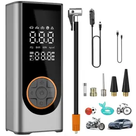 Clb-6010 Gnisang Tire Inflator Portable Air Compressor 150psi Pump For Car Tires With