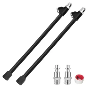 Godeson A12-l Air Chuck 12 Inch Chucks For Tires 2-way Connection Dual Head Tir