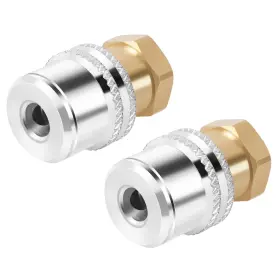 Gd-a61-2 Godeson Lock On Air Chuck 1/4fnpt Closed Flow Brass Tire