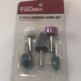25-313ht Hyper Tough 5 Pc. Grinding Stone Set New