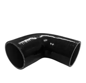 90silicone I33t Automotive Silicone Tubing 2.5 Inch Id 90 Degree Elbow 4.7 120 Black