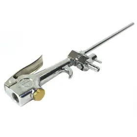 Interstate Pneumatics B305 Siphon Spray Gun Blow With Valve And 8ft 1/4-inch Braided Pu Hose