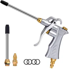 Jtabg103 Jastind 682698799970 Professional Air Blow Gun With Copper Adjustable Flow Nozzle And 2 Steel