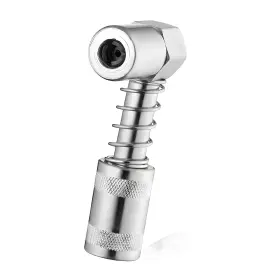 Jnxij Jnxij-6961tr 90 Degree Grease Coupler Adapter Sturdy Metal Lubrication Too