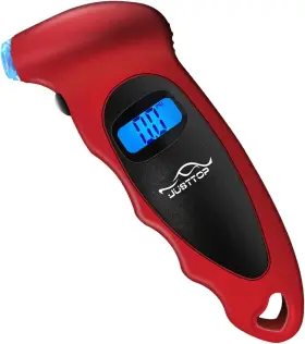 Justtop 313091934957 Digital Tire Pressure Gauge 150psi 4 Setting For Cars Trucks And Bicyc