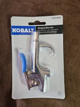 Kobalt 0000945 Standard Air Brush Blow Gun New In Package