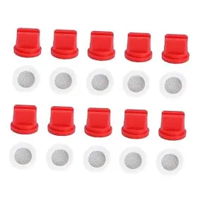 Red1-0.4 Kunpeng 770651754248 Flat Fan Broadcast Nozzle 110 0.4mm Pore Including