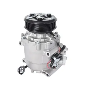4914ac Labwork Ac Compressor And A/c Clutch Co Replacement For Honda Civic 1.7l