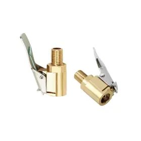 Ldcre 759208000606 Tire Air Chuck With Clip Adapter Brass Locking Inflator Nozzle