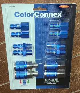 A72458c Legacy Color Connex 14pc Kit 1/4in Body Npt Automotive/type C #a72458c