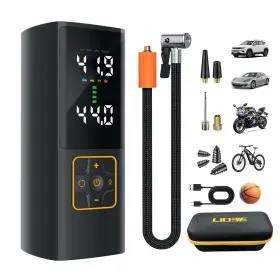 Lideie P044 Tire Inflator Portable Air Compressor 150psi Cordless Pump With Color Dig