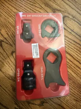 Lt1940-3 Lock Technology Lt1940-3/4 3/4 Kentucky Kicker Shockit Driver Kit