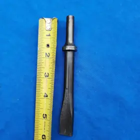 Ah912 Mac Tools Flat Chisel With .401 Air Hammer Shank And Curved Blade 5-1/2 Inch Oal