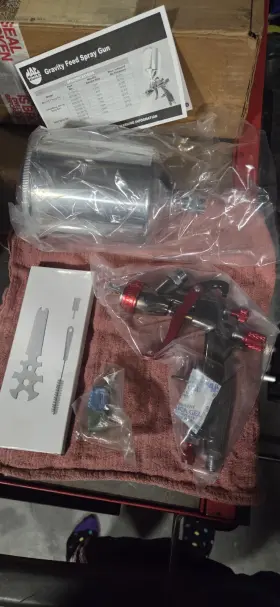 Sg1300-13 Mac Tools 1.3mm Hvlp Full-size Gravity Spray Gun