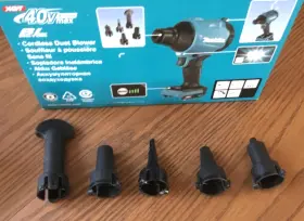As001g Makita 40v Cordless Rechargeable Air Duster Blower Cleaning Tool - New
