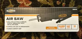 58910 Mcgraw 3/8 Inch Reciprocating Air Saw High Speed Pneumatic Cutting Tool 10 000 Spm