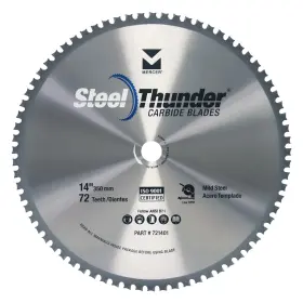 721401 Mercer Industries 72-tooth Professional Grade C-6 Carbide Blade For Mild Steel... Fast Ship