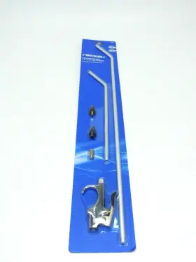 63574 Merlin Air Blow Gun With Rubber Tip Blower Duster Garage Cleaning