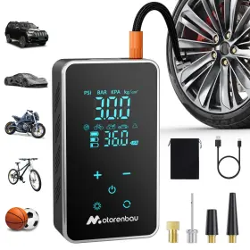 Motorenbau P503 Tire Inflator Portable Air Compressor 150psi Cordless Pump For Car