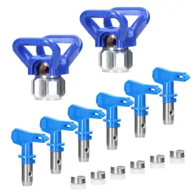 Gfl8lk Mulcort Airless Paint Nozzles Set Reversible Spraying Machine Tips Spra