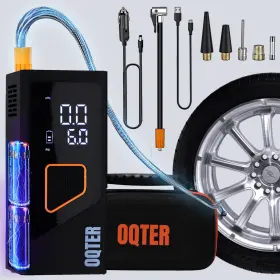 150-6000 Oqter Tire Inflator Portable Air Compressor 150psi For Car