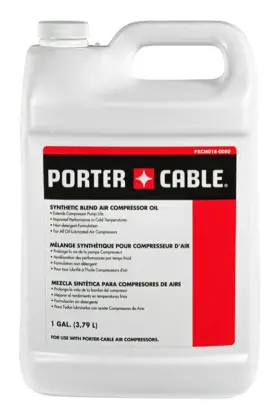 Pxcm018-0080 Porter-cable Synthetic Blend Air Compressor Oil 1 Gal