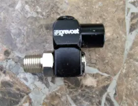 Opbd201 Prevost Opd201 Air Swivel 1/4 Inch Thread Hose Connection