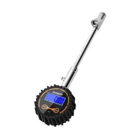 Pb011-blue Puibers Semi Truck Tire Pressure Gauge Digital 200 Psi Heavy Duty Dual Head Gua